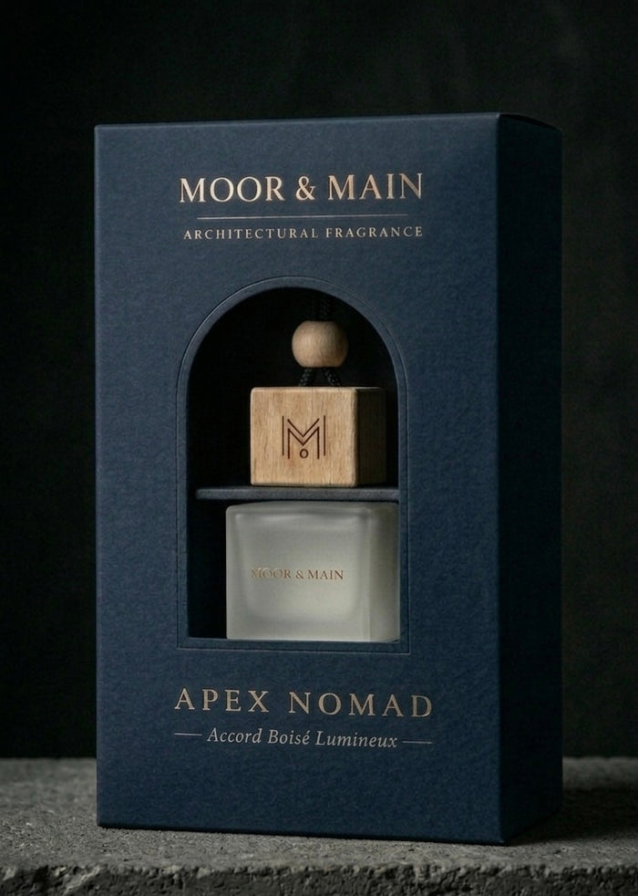 Apex Nomad, diffuseur et coffret MOOR & MAIN