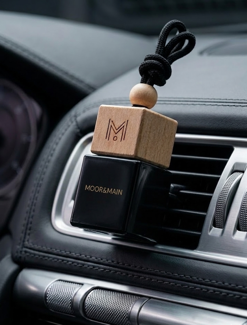 Diffuseur Onyx Nomad installé dans une voiture