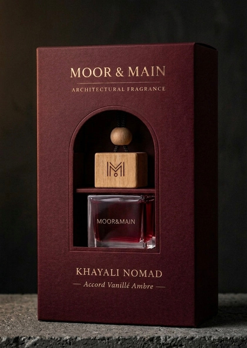 Khayali Nomad, diffuseur et coffret MOOR & MAIN